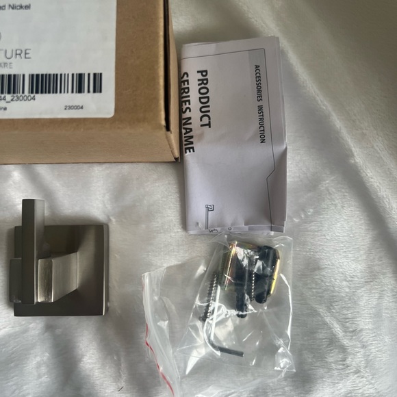 Signature Hardware Ultra Robe Hook Brushed Nickel - Picture 7 of 9